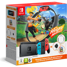 Nintendo Switch - Red/Blue - Ring Fit Adventure Set