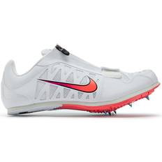 Nike Zoom Long Jump 4 - White/Black/Hyper Jade/Flash Crimson