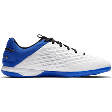 50 ⅓ Chaussures de football Nike React Tiempo Legend 8 Pro IC - White/Hyper Royal/Metallic Silver/Black