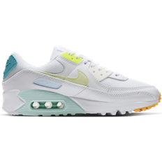 Nike Air Max 90 W - White/Aurora Green/Volt/Barely Volt