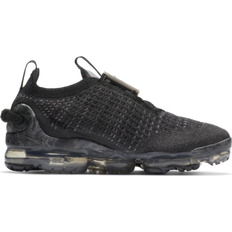 Nike Fast Lacing System Sneakers Nike Air Vapormax 2020 Flyknit W - Black/Black/Dark Grey