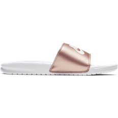 Nike Benassi JDI W - White/Metallic Red Bronze