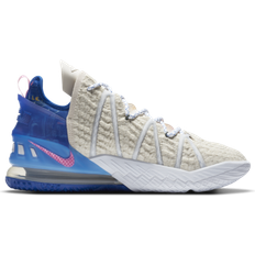 Nike LeBron XVIII Mid Top Shoes - Sininen