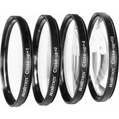 Filtros de lentes de cámara Walimex Close Makrolinsen Set 62 mm negro