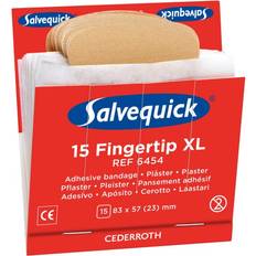 Salvequick Plasters Salvequick Fingertip Plaster XL 15x6-pack