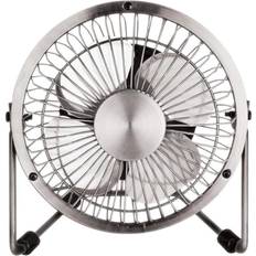 Status 4" USB Mini Fan Chrome