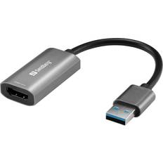 USB A-HDMI M-F Adapter