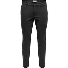 Only & Sons Mark Chinos - Gray/Dark Gray Melange