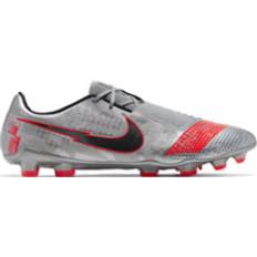 NIKE Textile Football Shoes NIKE Phantom Venom Elite FG M - Metallic Bomber Grey/Particle Grey/Laser Crimson/Svart