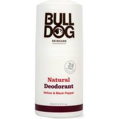 Vetiver Bulldog Black Pepper & Vetiver Natural Deo Roll-on 75ml