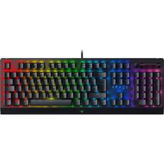 Razer BlackWidow V3 Mechanical Gaming Keyboard - Green Chroma RGB Lighting