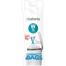 Wit Afvalverwerking Brabantia Perfect Fit Bags Code W