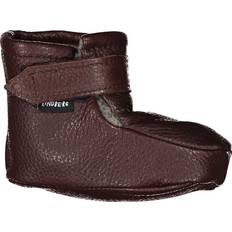 Bruna Tossor Barnskor Lindberg Tossa Wool - Dark Brown