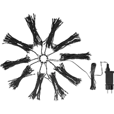 Sort Juletræslys Deltaco SH-LRGB2MT Juletræslys 270 Pærer
