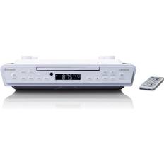 CD-Speler Audio Systemen Lenco KCR-150 Bluetooth CD Wit Keukenradio