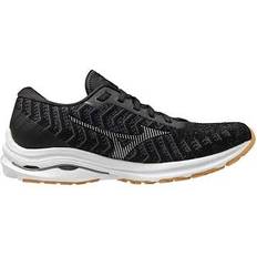 Pronazione Scarpe da Corsa Mizuno Wave Rider 24 Waveknit W - Black/Dark Shadow