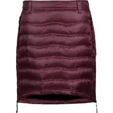 Dame - XL Termoskjørt Skhoop Short Down Skirt - Ruby Red