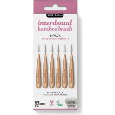 Dental Floss & Dental Sticks The Humble Co. Bamboo Interdental Brush 0.4mm 6-pack