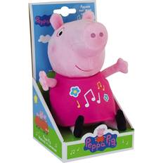 Jemini PEPPA PIG Peluche 25cm musicale & lumineuse Rose