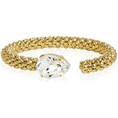 Caroline Svedbom Guldpläterad Armband Caroline Svedbom Classic Rope Bracelet - Gold/Crystal