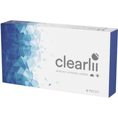 Polymacon Kontaktlinser Clearlii Monthly Hydrogel 6-pack