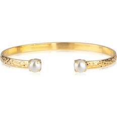 Natti Bracelet - Gold/White