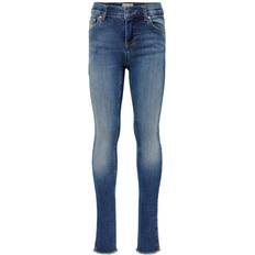 Only Blush Skinny Fit Jeans - Blue/Medium Blue Denim (15173845)