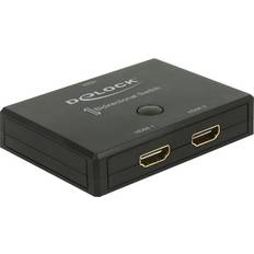 Delock hdmi switch DeLock HDMI-2HDMI F-F Adapter 2m