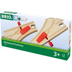 Bois Extensions de Voie de Train BRIO Mechanical Switches 33344