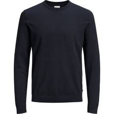 Jack & Jones Basic Knit Crew Neck S Blue