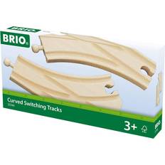 Extensiones de Vía de Tren BRIO 33346 Desvíos Curvos