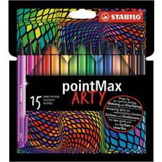 Stabilo PointMax Writing Felt Tip Pen 15-pack