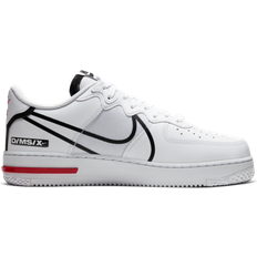 Nike Air Force 1 React - White/Black Red