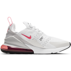 Nike Air Max 270 White Light Fusion Red Men's