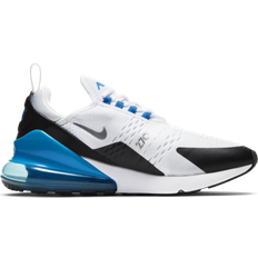 Nike Air Max 270 M - White/Light Photo Blue/Black/Metallic Silver