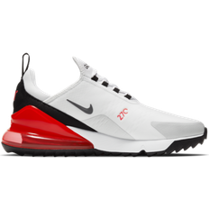 Donna - Nike Air Max Scarpe da golf Nike Air Max 270 Golf White Red Men's