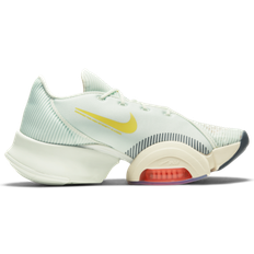 Dame - Grønne Treningssko Nike Air Zoom SuperRep 2 W - Barely Green/Bright Mango/Pale Ivory/Light Citron