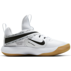 Midfoot Support Bridge Volleyball Shoes Nike React HyperSet - White/Gum Light Brown/Black