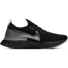 Nike React Infinity Run Flyknit M - Black/Metallic Silver/Dark Gray/Black