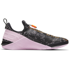 Nike Knit Fabric Gym & Training Shoes Nike React Metcon W - Black/Light Arctic Pin Hyper Crimson/Metallic Copper