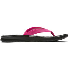 NIKE 37 ½ Flip-Flops NIKE Solay W - Svart/Vivid Pink/Vit