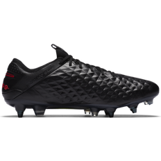 Nike Tiempo Legend 8 Elite SG - Black/Chile Red/Dark