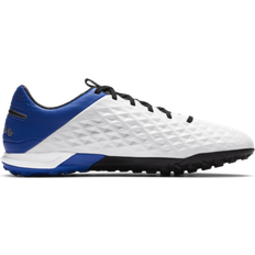 Nike Tiempo Legend 8 Pro TF - White/Hyper Royal/Metallic Silver/Black