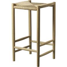 Rattan Bar Stools FDB Møbler J164C Bar Stool 67cm