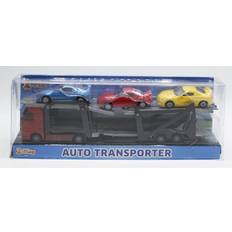 Toy Truck with Three Cars