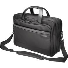 Tinta unita Borse per Computer Kensington Contour 2.0 Business Laptop Briefcase 15.6" - Black