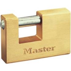 Master Lock Rectangular 76 mm Solid Brass Body Shutter Padlock