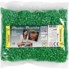 Tube Beads Green 6000pcs