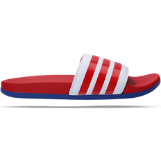 Adidas adilette comfort slides adidas Adilette Comfort - Cloud White/Scarlet/Royal Blue