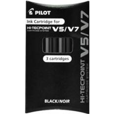 Pilot Hi-Tecpoint V5/V7 Black 3-pack